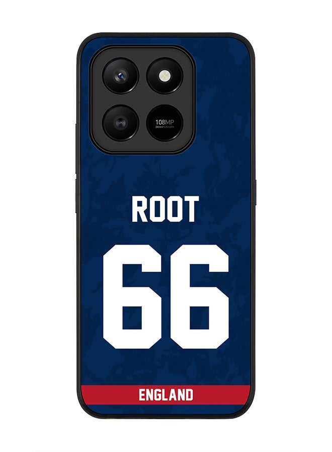 Stylizedd For Honor X7d 4G / X7d 5G / 400 Smart Case,Slim fit Camera Protection, Shockproof Thin Phone cover  - England Joe Root, Jersey No 66 - Image 1